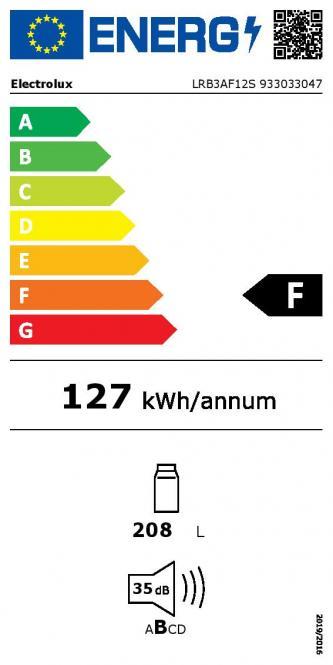Šaldytuvas Electrolux LRB3AF12S
