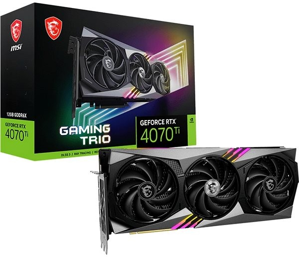 MSI GeForce RTX 4070 Ti Gaming Trio 12GB DDR6