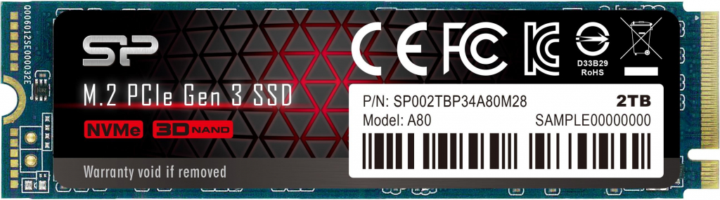 Silicon Power P34A80 M.2 2TB