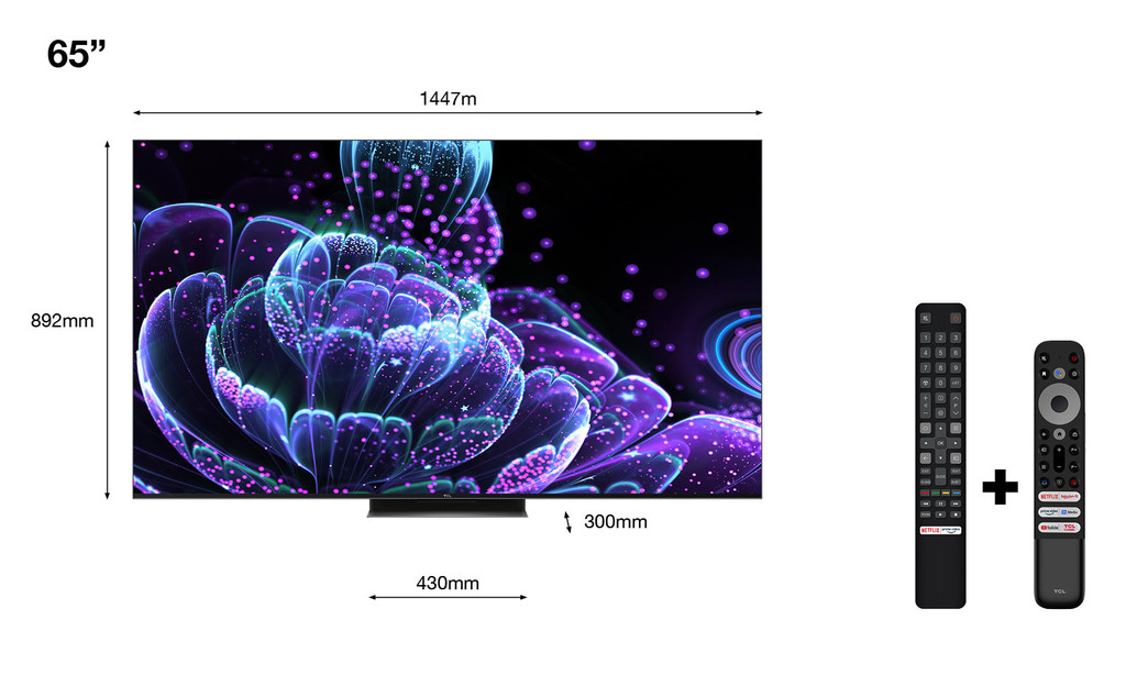 Televizorius TCL 65C835