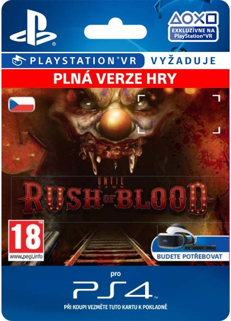 Until Dawn: Rush of Blood PS4