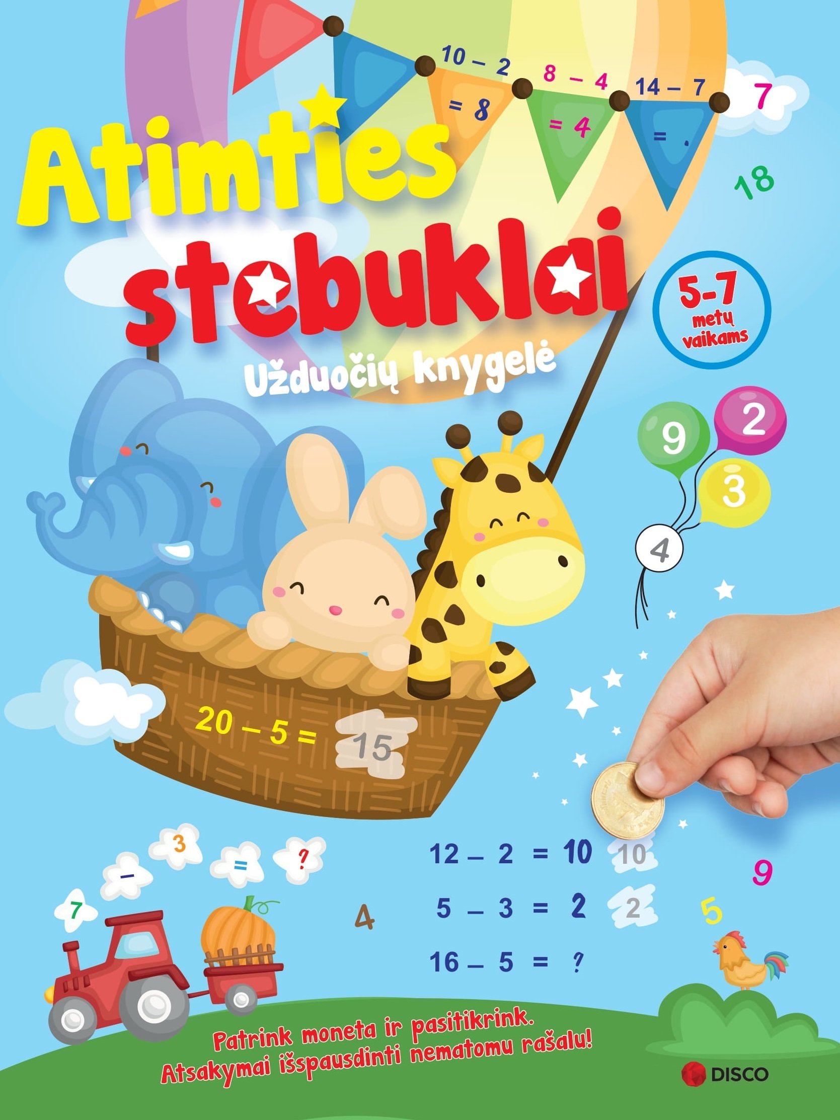 Atimties stebuklai : užduočių knygelė