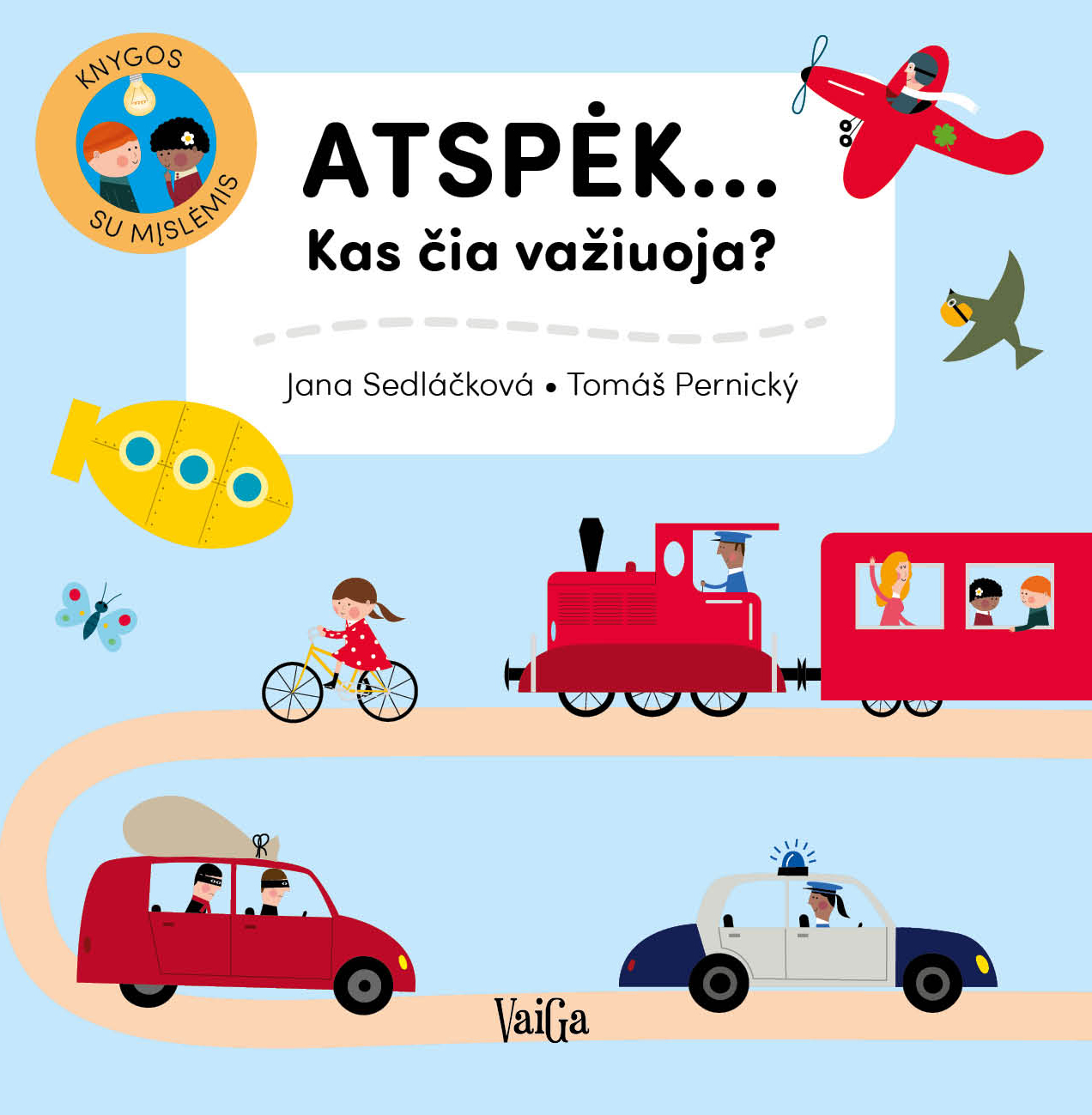 Atspėk... Kas čia važiuoja?