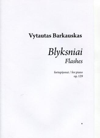 Blyksniai: fortepijonui op. 129 (natos)