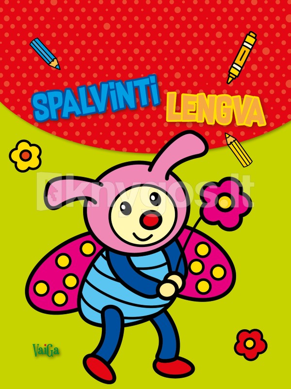 Boružėlė. Spalvinti lengva