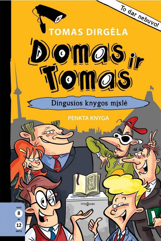 Domas ir Tomas. Dingusios knygos mįslė. 5 knyga