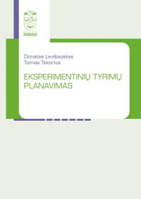 Eksperimentinių tyrimų planavimas