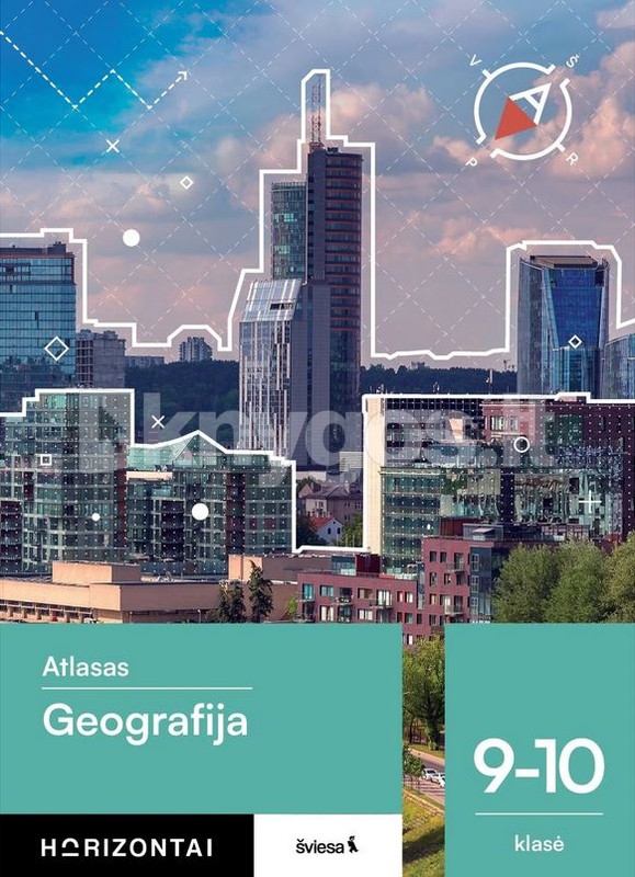 Geografija. Atlasas 9-10 klasei, serija Horizontai