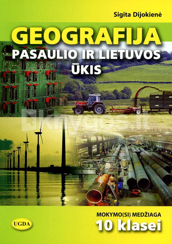 Geografija. Pasaulio ir Lietuvos ūkis. Mokymosi medžiaga 10 klasei