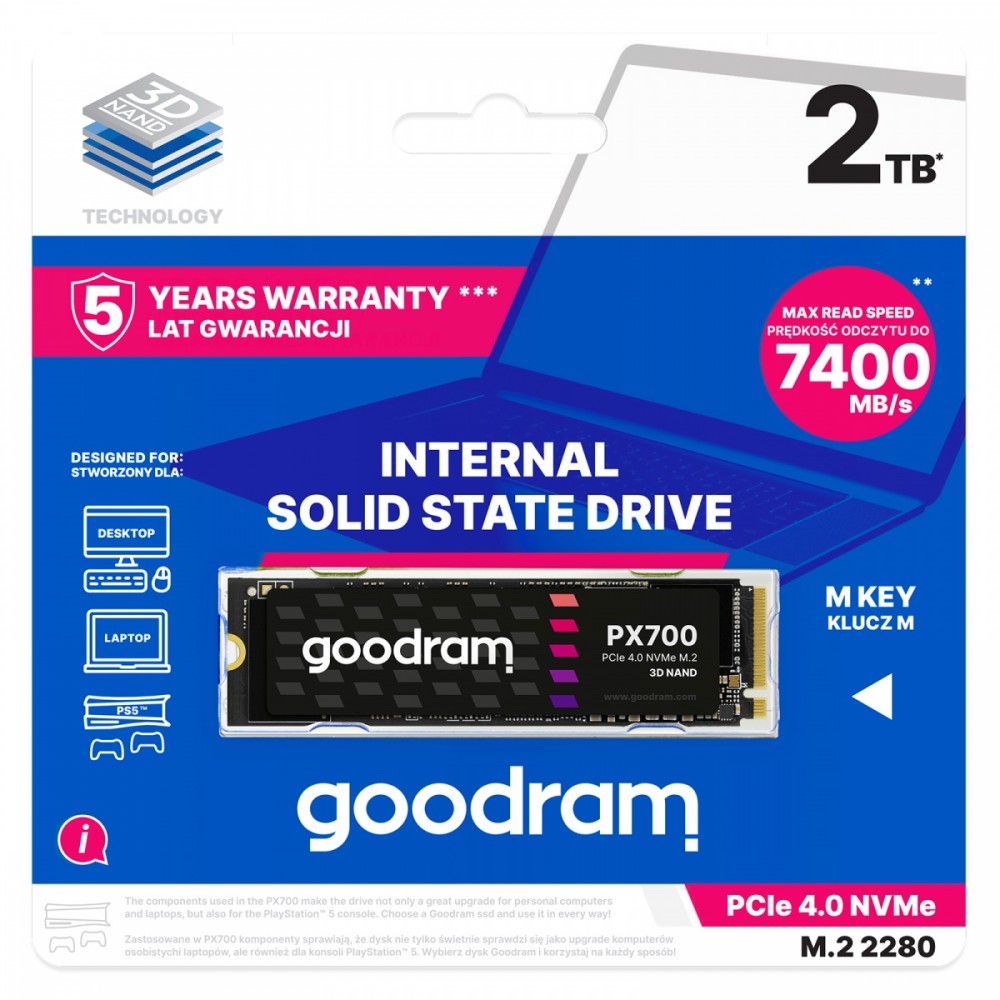 GoodRam PX700 M.2 2TB