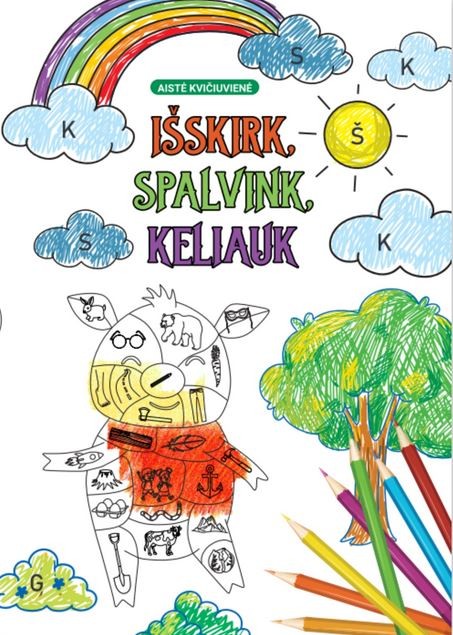 Išskirk, spalvink, keliauk