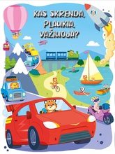 Kas skrenda, plaukia, važiuoja? Su 50 garsų