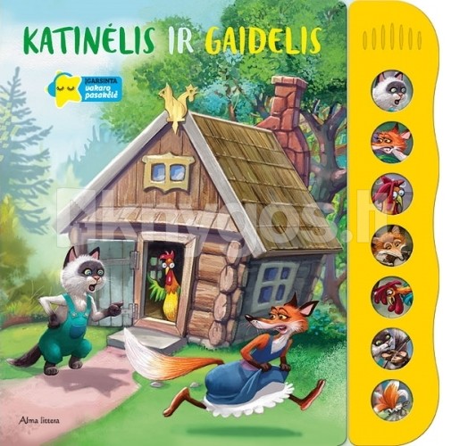 Katinėlis ir gaidelis: įgarsinta pasakėlė