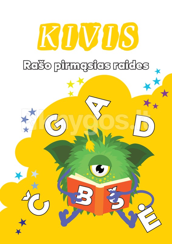 Kivis rašo pirmąsias raides