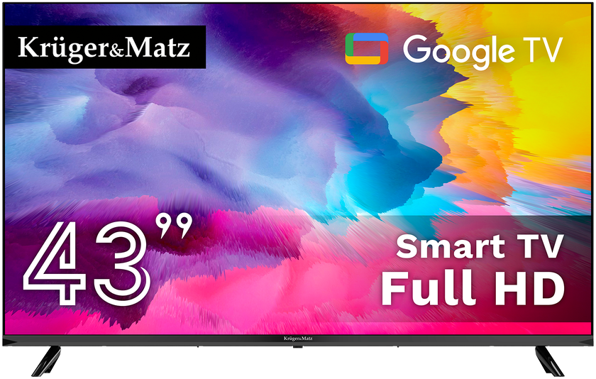 Televizorius Kruger & Matz KM0243FHD-SA