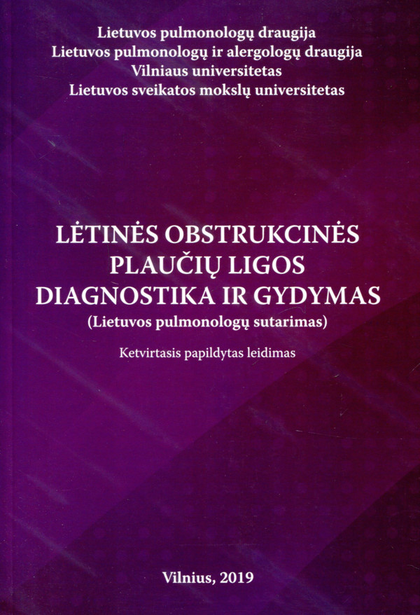 Lėtinės obstrukcinės plaučių ligos. Diagnostika ir gydymas