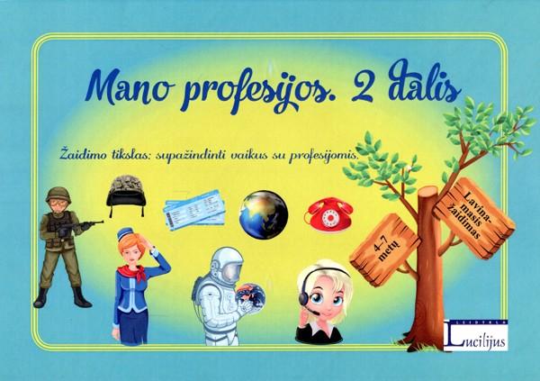 Mano profesijos. 2 dalis. Lavinamasis žaidimas