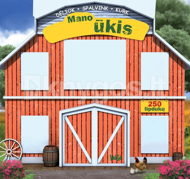 Mano ūkis. Dėliok, spalvink, kurk