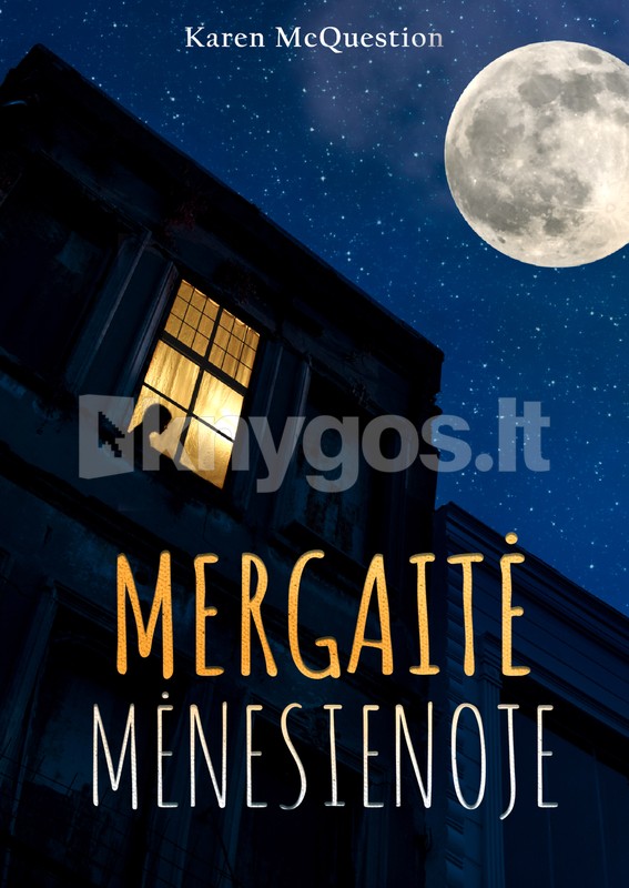 Mergaitė mėnesienoje
