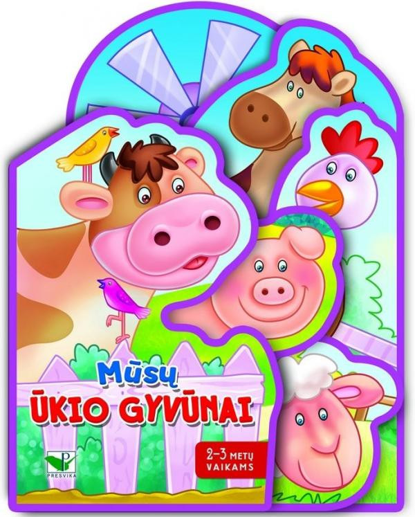 Mūsų ūkio gyvūnai. 2-3 metų vaikams
