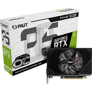 Palit GeForce RTX 3050 StormX OC 6GB DDR6