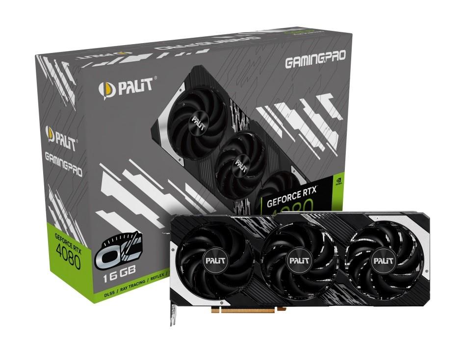 Palit GeForce RTX 4080 GamingPro OC 16GB DDR6