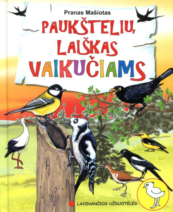 Paukštelių laiškas vaikučiams (didelės raidės)