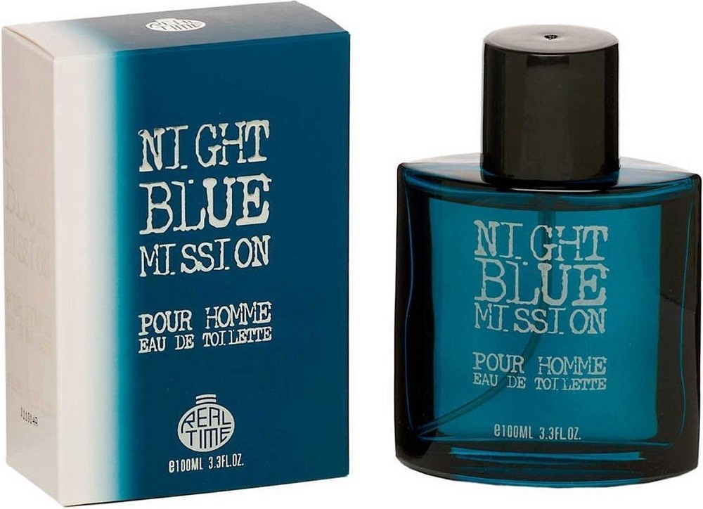 Real Time Night Blue Mission EDT 100 ml