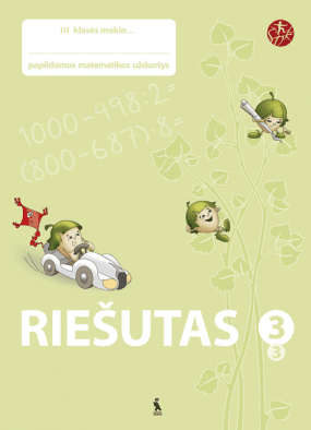 Riešutas. Papildomos užduotys 3 klasei, 3 dalis (atnaujinta) (serija „ŠOK“)