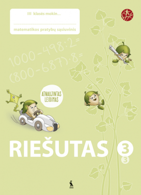 Riešutas. Pratybų sąsiuvinis 3 klasei, 3 dalis (atnaujinta) (serija „ŠOK“)