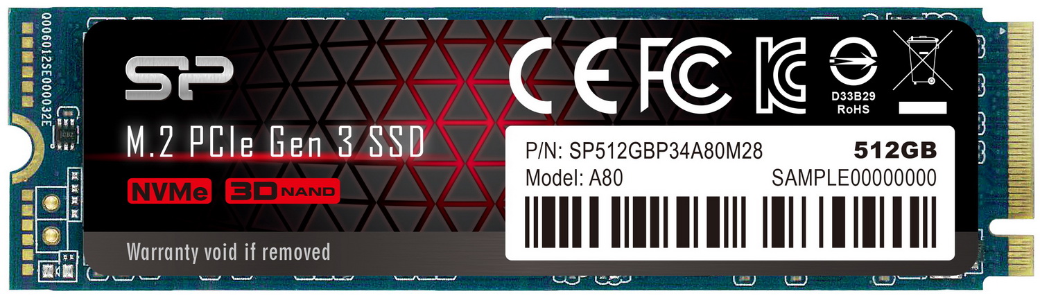 Silicon Power P34A80 M.2 512GB