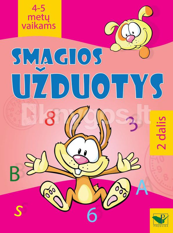Smagios užduotys 4-5 metų vaikams. 2 dalis