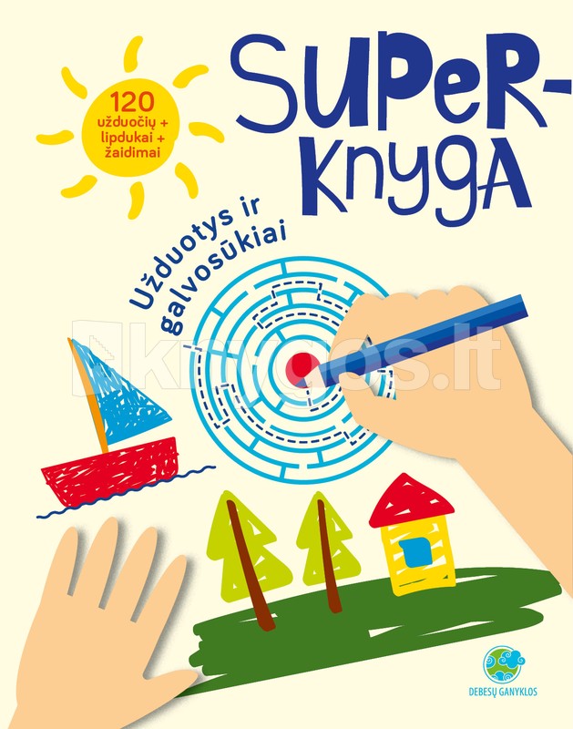 Superknyga: užduotys ir galvosūkiai