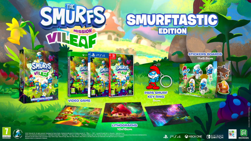 The Smurfs: Mission Vileaf PS4