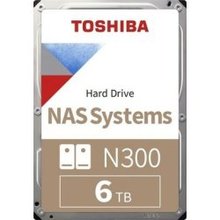 Toshiba N300 NAS HDWG460UZSVA 6TB