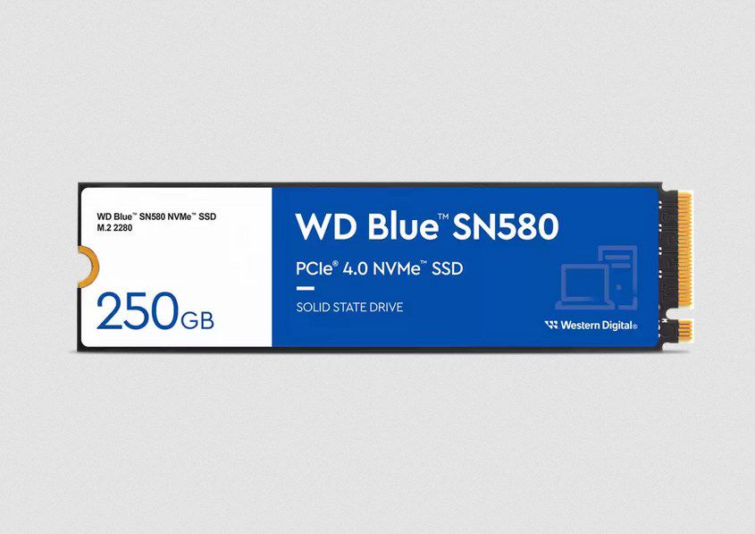 Western Digital Blue SN580 WDS250G3B0E M.2 250GB