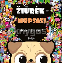 Žiūrėk – Mopsas! Ar surasi juos visus?