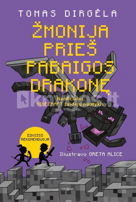 Žmonija prieš Pabaigos Drakonę. Neoficialus Minecraft žaidėjų nuotykis