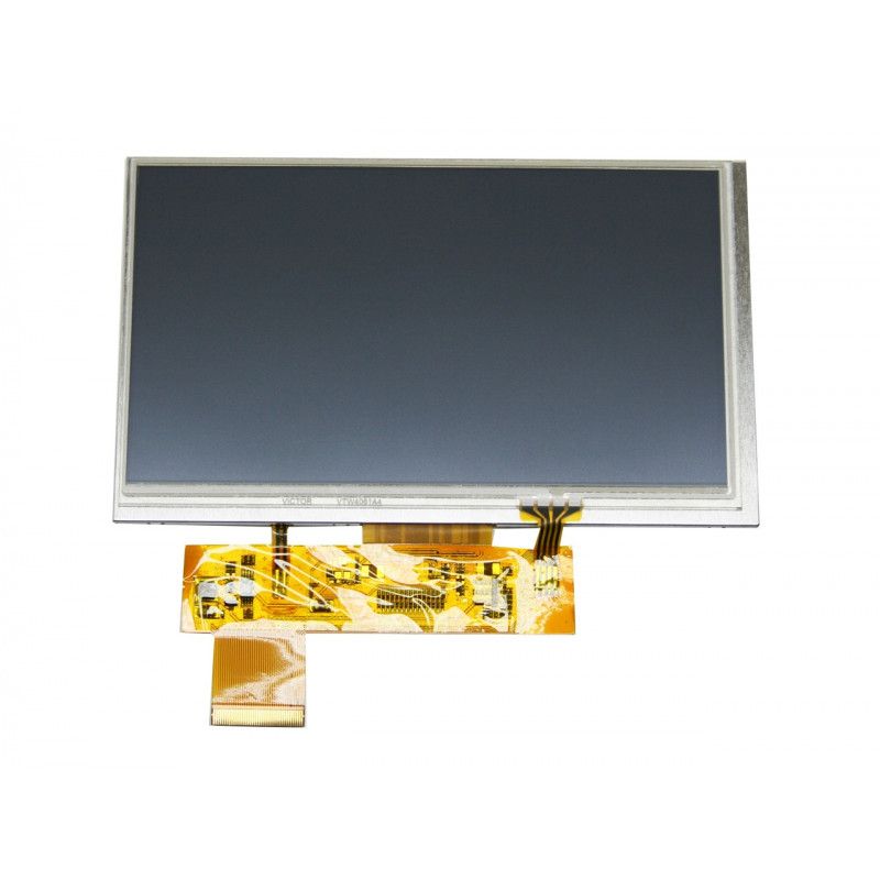 7.0" 800x480 px. GPS universalus ekranas su lietimui jautriu ekranu
