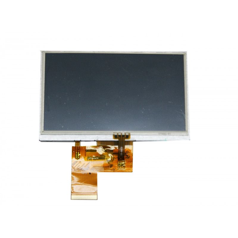 5.0" 480x272 px. GPS universalus ekranas su lietimui jautriu ekranu
