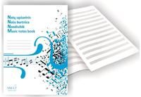 Natų sąsiuvinis SM-LT, vertikalus, A5, 12 lapų