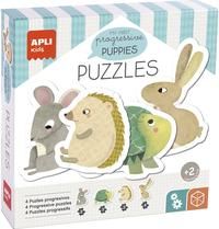 Dėlionė APLI MY FIRST PUZZLES PUPPIES 12 det.
