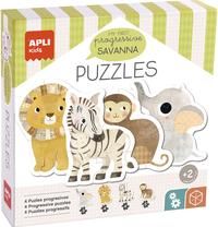 Dėlionė APLI FIRST PUZZLES SAVANNA 16 det.