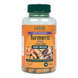 High Strength Turmeric with Black Pepper 600 mg