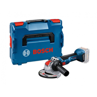 BOSCH GWX 18V-10 kampinis šlifuoklis SOLO L-Boxx