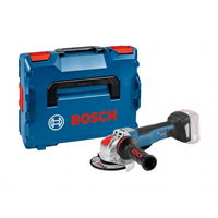 BOSCH  GWX 18V-10 PC kampinis šlifuoklis X-LOCK SOLO L-Boxx