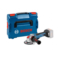 BOSCH  GWX 18V-10 PSC kampinis šlifuoklis X-LOCK SOLO L-Boxx