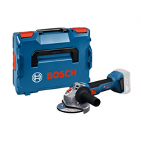 BOSCH GWS 18V-8 kampinis šlifuoklis SOLO L-Boxx