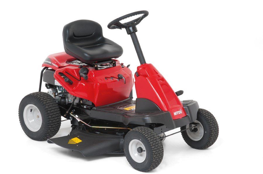 Vejos traktoriukas MTD Minirider 76 Sde, nominali variklio galia 8,6 kW prie 3000 rpm, pjovimo ploti