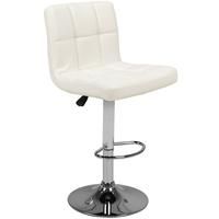 Baro kėdė TERRAIN ECO LEATHER CHROME WHITE